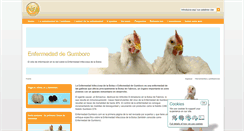 Desktop Screenshot of enfermedad-gumboro.com